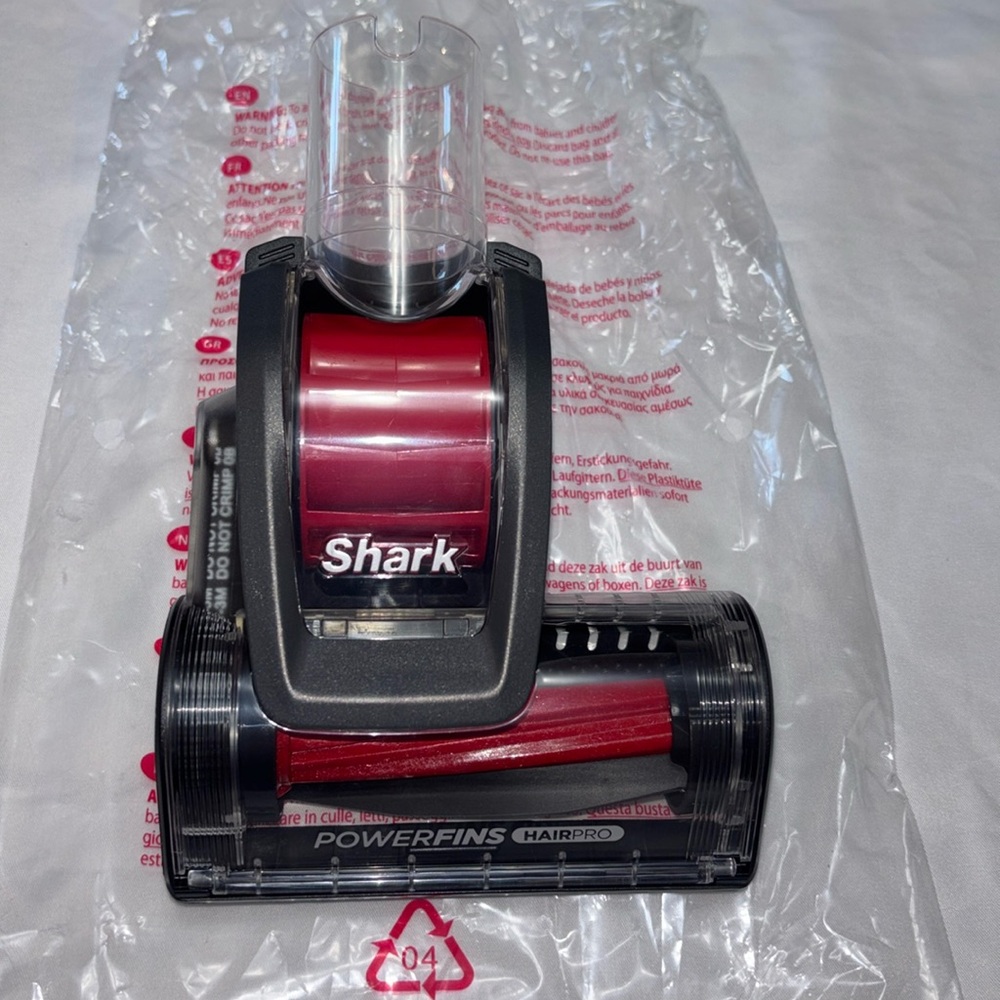 Shark SELF-CLEANING PET POWER BRUSH TOOL 1544FC3000 Hairpro Powerfins